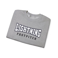 Lightning Fastpitch Unisex Heavy Blend™ Crewneck Sweatshirt