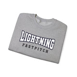 Lightning Fastpitch Unisex Heavy Blend™ Crewneck Sweatshirt