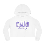 Women’s Cropped Hooded Sweatshirt- Royalton Bears