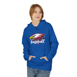 Eagles Splash Baseball Unisex Midweight Softstyle Fleece Hoodie
