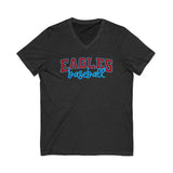 Eagles V-neck Unisex Jersey Short Sleeve
