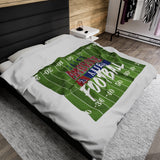 St. Ambose Angels Football Velveteen Plush Blanket