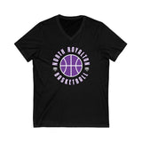 Royalton Round Basketball Unisex Short Sleeve V-Neck Tee