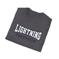 Lightning Fastpitch Unisex Tri-Blend Crew Tee