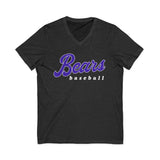 Bears Baseball V-neck Unisex Jersey Short Sleeve
