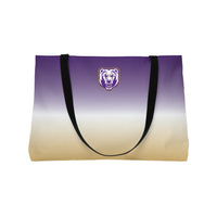 NR Cheer Gold & Purple Weekender Tote Bag