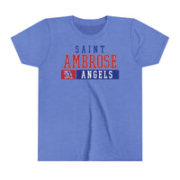 *YOUTH* St. Ambrose Short Sleeve Tee