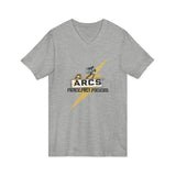 ARCS flag Football V-neck Unisex Jersey Short Sleeve