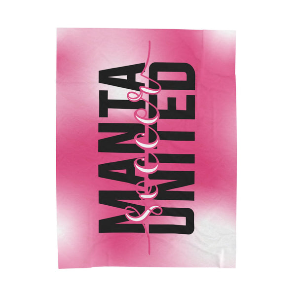 Manta United Velveteen Plush Blanket