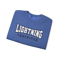 Lightning Fastpitch Unisex Heavy Blend™ Crewneck Sweatshirt