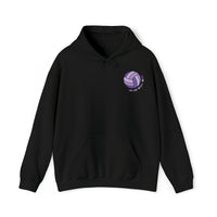 Volleyball Mom Era Purple Unisex Heavy Blend™ Hooded Sweatshirt