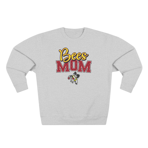Bees Mom Unisex Premium Crewneck Sweatshirt