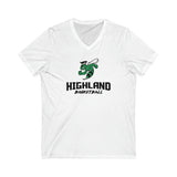 V-neck Highland Basketball Unisex Jersey Short Sleeve