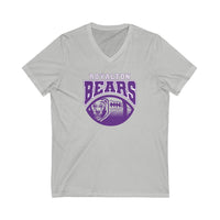 Bears Football V-neck Unisex Jersey Short Sleeve