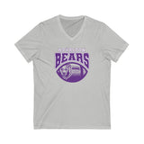 Bears Football V-neck Unisex Jersey Short Sleeve