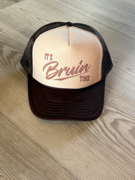It’s Bruin time trucker Hat (brown/cream)