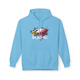 Eagles Splash Baseball Unisex Midweight Softstyle Fleece Hoodie