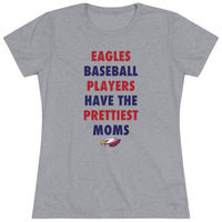 Eagles Prettiest Moms Baseball Ladies' V-Neck T-Shirt