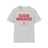 Copy of St. Ambrose Football Unisex Tri-Blend Crew Tee