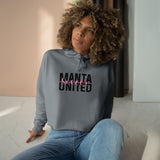 Manta United Soccer Crop Hoodie