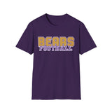 Bears Football Unisex Softstyle T-Shirt