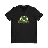 Medina Athletic Boosters Script V-neck Unisex Jersey Short Sleeve