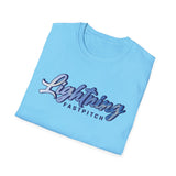 Lightning Fastpitch Unisex Tri-Blend Crew Tee