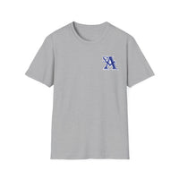 St. Ambrose Chest Print Unisex Tri-Blend Crew Tee