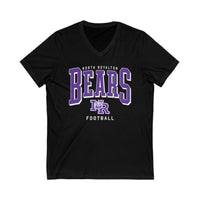 Bears Football V-neck Unisex Jersey Short Sleeve