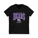 Bears Football V-neck Unisex Jersey Short Sleeve