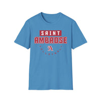 St. Ambrose Volleyball Unisex Tri-Blend Crew Tee