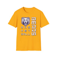 Bears Basketball  - Unisex Tri-Blend Crew Tee