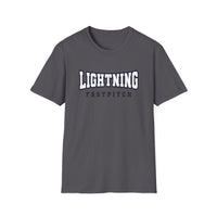 Lightning Fastpitch Unisex Tri-Blend Crew Tee