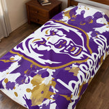Bears Splash Baseball Velveteen Plush Blanket