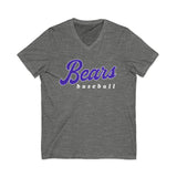 Bears Baseball V-neck Unisex Jersey Short Sleeve