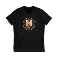 Normandy Hockey Unisex Jersey Short Sleeve V-Neck Tee