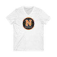 Normandy Hockey Unisex Jersey Short Sleeve V-Neck Tee