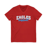 Eagles V-neck Unisex Jersey Short Sleeve