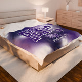 XL Bears Football Velveteen Plush Blanket