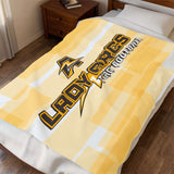 Arcs Flag Football Velveteen Plush Blanket