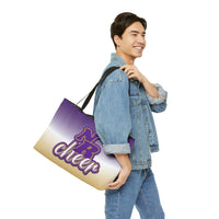 NR Cheer Gold & Purple Weekender Tote Bag