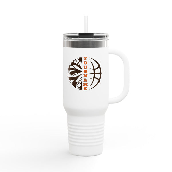 *CUSTOM* Padua Basketball Cheer Insulated Travel Mug, 40oz