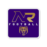 NR Football Car Magnet Kiss-Cut Magnets