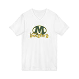 Medina Athletic Boosters Script V-neck Unisex Jersey Short Sleeve