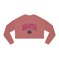 Women's Cropped Manta Soccer Sweatshirt