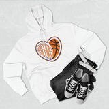 Bears Basketball Heart Unisex Premium Pullover Hoodie