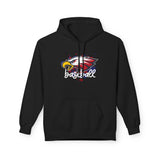 Eagles Splash Baseball Unisex Midweight Softstyle Fleece Hoodie