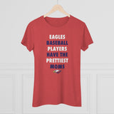 Eagles Prettiest Moms Baseball Ladies' V-Neck T-Shirt