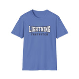 Lightning Fastpitch Unisex Tri-Blend Crew Tee