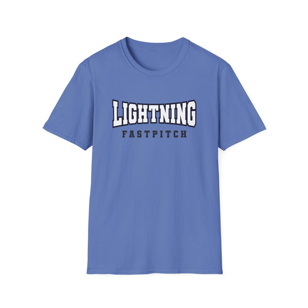 Lightning Fastpitch Unisex Tri-Blend Crew Tee